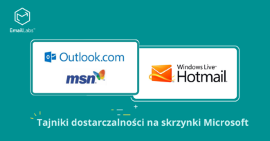 Unikaj problemów z dostarczalnością emaili na skrzynki Microsoft (Outlook, Hotmail, Live,MSN)