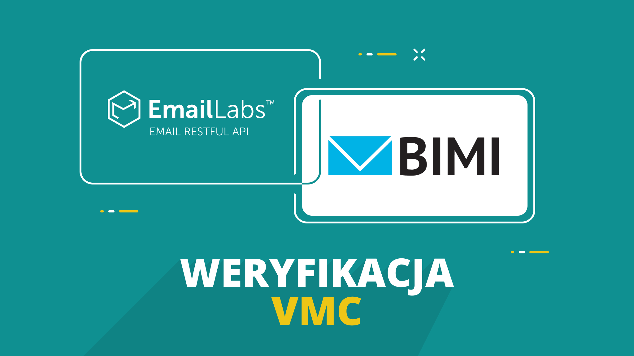 Jak przebiega weryfikacja VMC?<br> Logo Twojej marki w wiadomościach e-mail