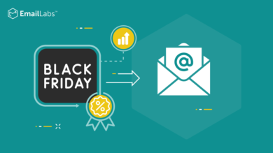 Przyciągaj uwagę klientów podczas wysyłek na Black Friday <br>i Cyber Monday