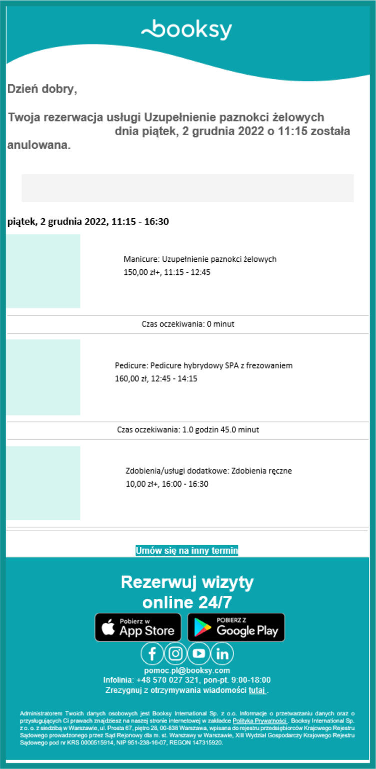 Jak powinna wyglądać wiadomość email z potwierdzeniem zakupu