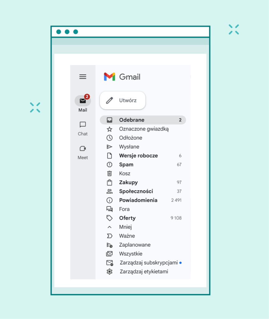 Mobile funkcja „Zarządzaj subskrypcjami” w Gmailu