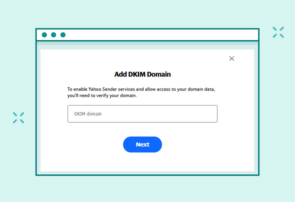 Yahoo Sender Hub Add DKIM Domain